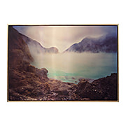 Acid Crater Lake, Kawah Ijen Volcano, East Java, Indonesia, 2011