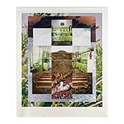 Green Kitchen (with unexcavated Temple of Inanna at Uruk and steps of Ziggurat at Ur), Southern Iraq Marshes, 2011–16