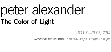 Peter Alexander: The Color of Light