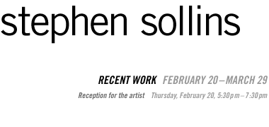 Stephen Sollins: Recent Work
