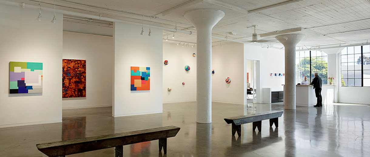 Interior view of the gallery